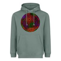 Sage halloween round earrings 2 Heavyweight Hoodie - BundleAndBundleShop