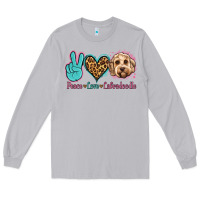 Moon Dust peace love labradoodle Long Sleeve Tee - Jasminsmagicworld