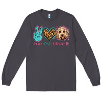 Smoke peace love labradoodle Long Sleeve Tee - Jasminsmagicworld