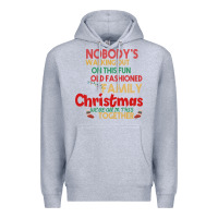 Heather Grey Nobody's Walking Out Old Fashioned Family Premium Hoodie - Bettercallsaul