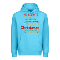 Ocean Blue Nobody's Walking Out Old Fashioned Family Premium Hoodie - Bettercallsaul