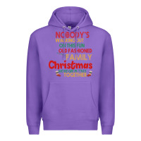 Purple Nobody's Walking Out Old Fashioned Family Premium Hoodie - Bettercallsaul