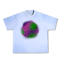 Grape Ice halloween leopard patch Urban Heavy Tee - BundleAndBundleShop