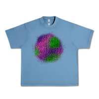 Pebble Blue halloween leopard patch Urban Heavy Tee - BundleAndBundleShop