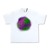 White halloween leopard patch Urban Heavy Tee - BundleAndBundleShop