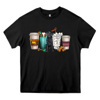 Black labrador retriever dog coffee cups Heavy Core Tee - texasbilliewilder