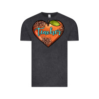 Vintage Black teacher heart Vintage Tee - JahusDesignShop