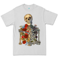 Dove Grey inhale peace exhale chaos Premium Tee - RanaPortraitStore