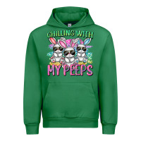 Emerald chilling with my peeps easter bunnies cowgirl cowg Urban Hoodie - CowGirlArtShop