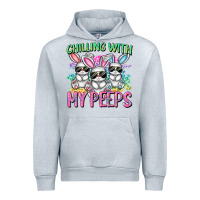 Heather Grey chilling with my peeps easter bunnies cowgirl cowg Urban Hoodie - CowGirlArtShop