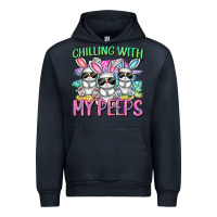 Navy chilling with my peeps easter bunnies cowgirl cowg Urban Hoodie - CowGirlArtShop