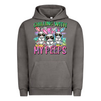 Pigment Tornado chilling with my peeps easter bunnies cowgirl cowg Urban Hoodie - CowGirlArtShop