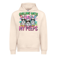 Sandshell chilling with my peeps easter bunnies cowgirl cowg Urban Hoodie - CowGirlArtShop
