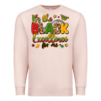 Pale Pink it's the black excellence for me Premium Sweatshirt - LillyAllenDesigns