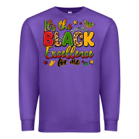 Purple it's the black excellence for me Premium Sweatshirt - LillyAllenDesigns