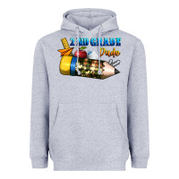 Heather Grey 2 nd grade dude Heavyweight Hoodie - BundleAndBundleShop