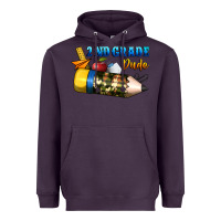 Plum 2 nd grade dude Heavyweight Hoodie - BundleAndBundleShop
