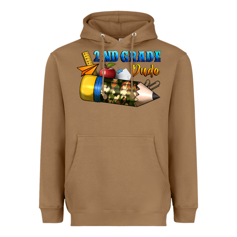 2 Nd Grade Dude Heavyweight Hoodie by BundleAndBundleShop | Teevron