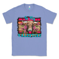 Colony Blue be my valentine with cow Classic Tee - AdoDesignShop
