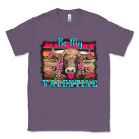 Lavender be my valentine with cow Classic Tee - AdoDesignShop