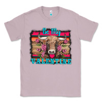 Lilac be my valentine with cow Classic Tee - AdoDesignShop