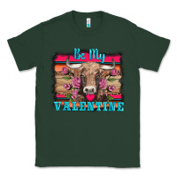 Sports Green be my valentine with cow Classic Tee - AdoDesignShop