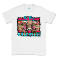 White be my valentine with cow Classic Tee - AdoDesignShop