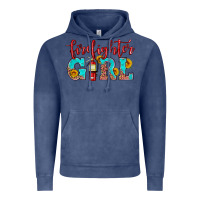 Vintage Denim firefighter son girl Vintage Hoodie - HRA Design Shop