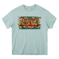 Arona Santa Baby Western Christmas Heavy Core Tee - RanaPortraitStore