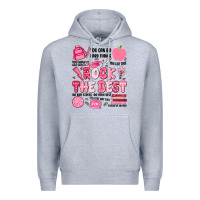 Heather Grey rock the best Premium Hoodie - JahusDesignShop