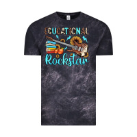 Cloud Black educational rockstar Vintage Tee - JahusDesignShop