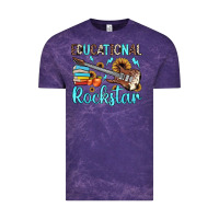 Cloud Purple educational rockstar Vintage Tee - JahusDesignShop