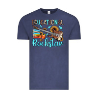 Vintage Denim educational rockstar Vintage Tee - JahusDesignShop