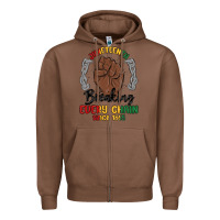 Chestnut every chain since 1865 juneteenth Zipper Hoodie - MaliasSmallBusiness