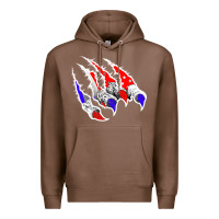 Chestnut American Flag Claw Premium Hoodie - Bettercallsaul