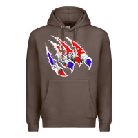 Coffee American Flag Claw Premium Hoodie - Bettercallsaul