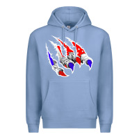 Colony Blue American Flag Claw Premium Hoodie - Bettercallsaul