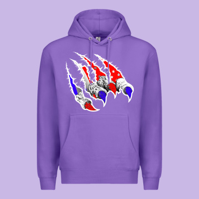 American Flag Claw Premium Hoodie Designed By Bettercallsaul