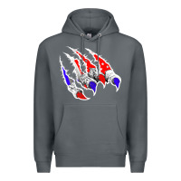 Rock American Flag Claw Premium Hoodie - Bettercallsaul
