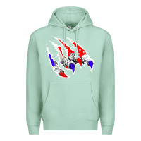 Seafoam American Flag Claw Premium Hoodie - Bettercallsaul