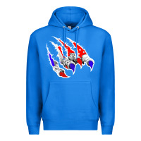 True Royal American Flag Claw Premium Hoodie - Bettercallsaul