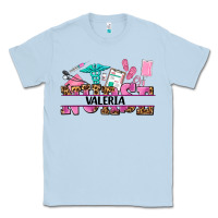 Dusty Blue nurse custom name Classic Tee - AdoDesignShop