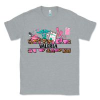 Heather Grey nurse custom name Classic Tee - AdoDesignShop