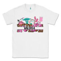 White nurse custom name Classic Tee - AdoDesignShop