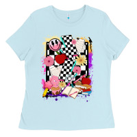Baby Blue teacher Ladies Tee - JahusDesignShop