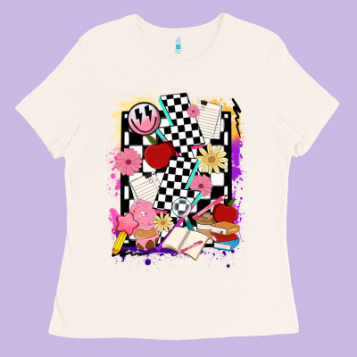 Teacher Ladies Tee Designed By Jahusdesignshop