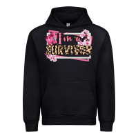 Black im a survivor cancer awareness Urban Hoodie - CowGirlArtShop