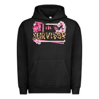 Pigment Black im a survivor cancer awareness Urban Hoodie - CowGirlArtShop