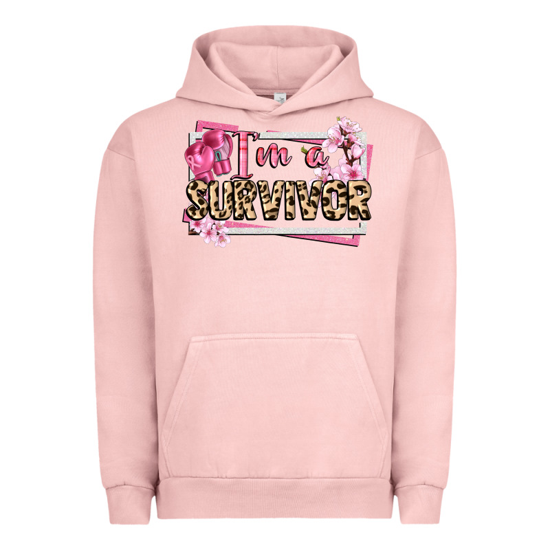 Im A Survivor Cancer Awareness Urban Hoodie by CowGirlArtShop | Teevron