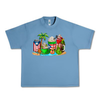Pebble Blue puerto rico coffee cups Urban Heavy Tee - AdoDesignShop